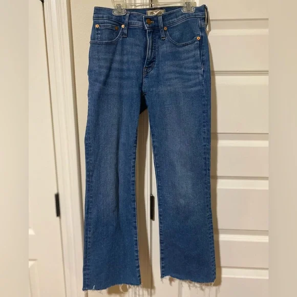 Madewell Mid-Rise Kick Out Jeans size 25 - Picture 1 of 13